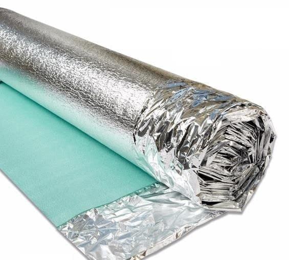 Flooring Underlay - 3mm Silver Underlay design 5